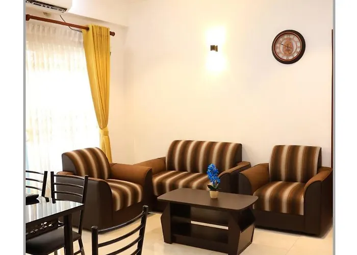 Two Bed Roomed, Fully Furnished & Air Conditioned Apartment With Sea View For Rent At Beach Road, Mount Lavinia